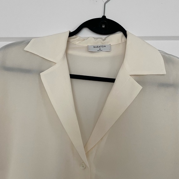 Babaton 100% silk button down - Picture 3 of 3